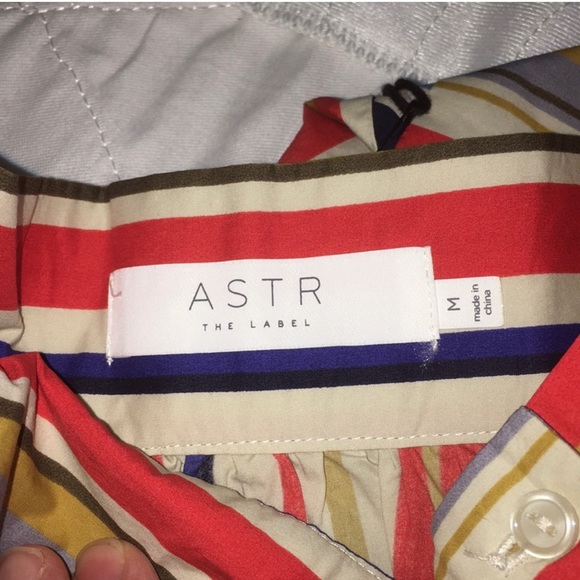 ASTR The Label Women’s Shayla Mid Length Full Flare Button Down Skirt SzM NWT - Picture 11 of 11